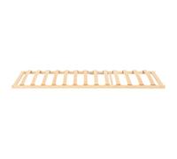 Hothingwell Sommier à Lattes Bois 90x200 cm | Cadre Hêtre Massif, Lattes Bouleau, Capuchons Caoutchouc SBS, Assemblage Requis