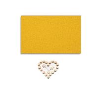 HOTHUIMIN 1PCS. Panneaux en liège Auto-adhésifs de liège, Feuilles adhésives en liège réutilisables, Feuilles de liège, Tableau d'affichage modulaire Naturel en liège, 45x30cm(Yellow)
