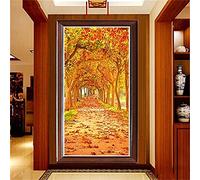 HOTIPS 5D Broderie Diamant Kit Complet Paysage D'Ombre D'Automne 40x80cm Kit Diamant Peinture 5D Bricolage,Full Drill Cristal Strass Point de Croix Toile image pour décoration Salon Chambre Bureau