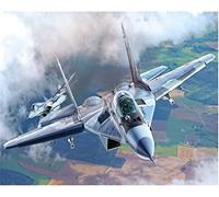 HOTIPS Peinture Diamant 5d Complet, Avion De Chasse À Réaction 20x30cm DIY 5D Diamant Peinture Point De Croix Broderie Diamond Painting Kits Mosaïque Toile Artisanat Home Décoration Autocollant Mural