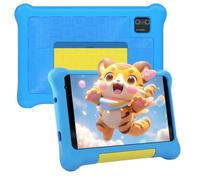 HotLight Tablette Enfants 7 Pouces Android 13 Tablette pour Enfant avec 5GB RAM+32GB ROM(TF 128GB), Contrôle Parental, GMS, WiFi, Bluetooth, Kids Tablette Tactile Éducative avec Kid-Proof Étui(Bleu)
