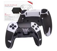 Hotline Games 2.0 Plus Poignée de manette compatible avec manette PS5 Dualsense Edge, antidérapante, absorbant la transpiration, facile à appliquer (pour poignées + boutons + déclencheurs)