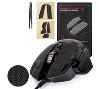 HOTLINEGAMES Bande antidérapante 2.0 compatible avec Logitech G502 Wired / G502 Wireless Gaming Mouse Skins, résistant à la transpiration, à découper, facile à appliquer, mise à niveau professionnelle