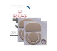 HOTLINEGAMES Pieds de souris compatibles avec Logitech G Pro X Superlight, pour tapis de souris en verre, bords arrondis incurvés, remplacement des pieds de souris de jeu, haute durabilité, série