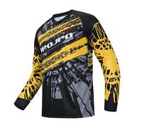 Hotlion Maillot de cyclisme à manches longues pour homme - Pour VTT et motocross, CD9531, L