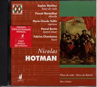 Hotman: Pièces de viole - Pièces de théorbe
