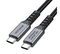 HOTNOW Câble USB C vers USB C de 0,9 m, 8 K, 3.2 Gen 2 x 2, câble de moniteur USB C 40 Gbit/s, charge rapide PD 240 W, type C pour iPhone 17/16, MacBook, CarPlay, moniteur portable