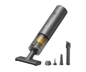 HOTO Aspirateur à Main, 4 en 1 Mini Aspirateur Sans Fil, 20000Pa Aspirateur Voiture Puissant, Souffleur à Air Comprimé électrique pour Voiture, Bureau, Ordinateur, Clavier, Maison et Bureau