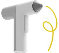HOTO Pistolet à Colle sans Fil, Pistolets à Chaude Colle Électriques Rechargeable USB-C, 3000mAh, 40X7mm Bâtons de Colle Colorés, Chauffage Rapide de 30s, Distribution Automatique pour DIY/Art/Maison