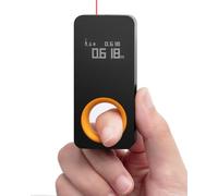 HOTO Télémètre Laser Numérique,Mini Mètre Laser Rechargeable, 0,05 - 30m, Précision ±2 mm, m/ft Unités Commutables, Charge de Type C, pour Décoration Intérieure et Design, Cadeau Homme