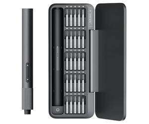 HOTO Tournevis Électrique Mini 25 en 1, Kit Tournevis de Précision 3.7V, Rechargeable USB-C, Outil Magnétique Compact pour Téléphone, Ordinateur, Appareil Photo, Bricolage et Réparation Électronique