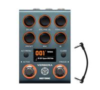 HOTONE Pédale de Reverb à Convolution Matérielle avec Chargement Instantané d'IR, Double Moteur, Clonage d'IR & 120 Réponses Impulsionnelles Intégrées Verbera NC-200