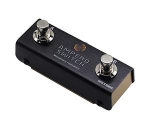 Hotone Pédale double pédale momentanée à 2 voies Interrupteur à pied Ampero Switch 6,35 mm