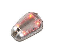 Hotour Lampes de Survie Tactical IR Militaire Airborne Manta Strobe Lights avec du Ruban Magique pour Fast Casque étanche élément de lumière Lampe Flash