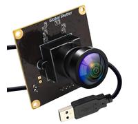 Hotpet Module de caméra USB grand angle haute vitesse pour ordinateur 1080p Mini UVC USB 2.0 avec objectif 2,1 mm AR0234 haute cadre 90 fps PC pour ordinateur portable Raspberry Pi imprimante 3D