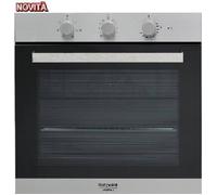 Ariston 3AF 534 H IX HA - Four - encastrable - niche - largeur : 56 cm - profondeur : 56 cm - hauteur : 58.3 cm - avec système auto-nettoyant -