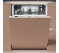HOTPOINT Ariston H2I HUD526 AS - Lave-vaisselle encastrable 14 places, 5 programmes - Panier réglable, cycle rapide et démarrage retardé - Appareils ménagers de cuisine 59,8 L x 82 H x 55,5
