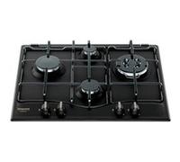 Hotpoint Table de cuisson PCN640TANRHA 4 feux (1 triple couronne) 60 cm Anthracite