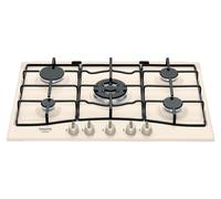 Hotpoint Ariston PCN 750 T (OW)R/HA Table de cuisson à gaz encastrée de 75 cm - blanc antique