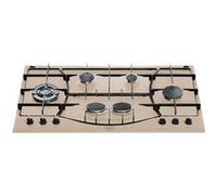 Hotpoint Table de cuisson PHN960MSTAVRHA 6 feux 90 cm grilles émail Avoine