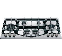 Hotpoint Table de cuisson PHN 961 TS/IX/HA – acier inoxydable, grilles en fonte 90 cm