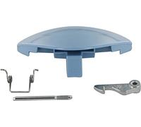 Hotpoint - Ariston - POIGNEE COMPLETE PORTE BLEUE pour lave linge ARISTON