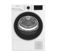 Hotpoint - CHD84MWBSEE Sèche-linge Pompe à Chaleur Posable - Capacité 8 kg, Silencieux (64 dB) - Technologie PetCare, DelicateDry - Silencieux 64 dB - Classe Énergétique C - Blanc