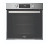 Hotpoint - HAO475PX Four Encastrable Pyrolyse 71L - Multifonction - Nettoyage Pyrolytique et Hydrolytique - Fonctions Automatiques Pain & Pâtisserie - Classe Énergétique A++ - Inox