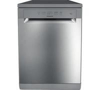 Hotpoint - H2FHL626X Lave-vaisselle Posable Inox 60 cm avec 14 Couverts - Moteur Inverter, Départ Différé, Flexiload - Séchage par Convection Naturelle - Silencieux 46 dB, Classe Énergétique E