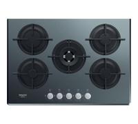 Hotpoint HAGD 72S/MR Plaque de cuisson Ã gaz Encastrable | Classe Ã©nergÃ©tique A | 4 zones induction, contrÃŽle tactile, sÃ©curitÃ© enfants