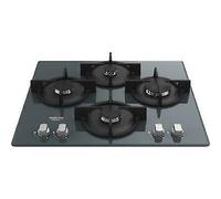 Hotpoint HAGD61SMR Table de Cuisson 60CM 4 Feux Verre 60 CM Mirroir
