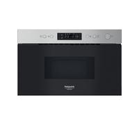 Hotpoint HAM K11O X Noir, Acier inoxydable Micro-onde simple Intégré 22 L 750 W