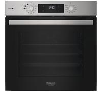 Hotpoint Ariston HAO3 K58HSU1 X Four électrique 71 L Noir, Acier inoxydable