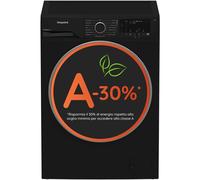 Hotpoint HB 103B CARE IT machine à laver Charge avant 10 kg 1400 tr/min Noir