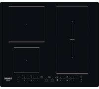Hotpoint - HB4860BNE Plaque Induction 4 Foyers - 4 Boosters, Panneau de Contrôle Frontal - Commandes Sensitives, Zone Flexible Combi Duo - Sécurité Enfants, Puissance 9+Booster - 5,4 x L 59 x P 51 cm