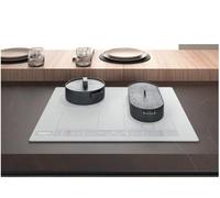 Hotpoint HB8460BNE/W Table de Cuisson Induction Verre 60CM 4 Plaques Blanc