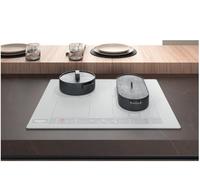 Hotpoint-Ariston Table de cuisson à induction HB8460BNE/W verre 60 cm 4 plaques blanc