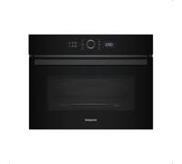 Hotpoint HMW57HMBUK Micro-ondes & Gril Intégré, 40L, Micro-ondes 900W, Gril 1600W, Cuisson par ventilateur, CrispFry, Programmes automatiques, Noir