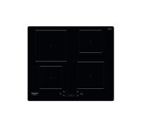 Table de cuisson induction - HOTPOINT - 4 foyers - L60 cm - HQ5660SNE - 7200 W - Rêvetement verre noir