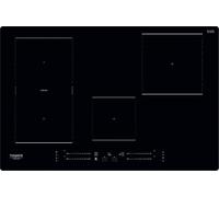 Hotpoint HS 1677C NE Table de Cuisson Induction 77CM 4 Plaques Verre Noir