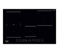 Hotpoint Plaque à induction HS 3377C BF – 4 zones, intégrée, noire, 70 cm