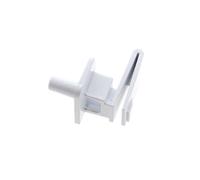 Hotpoint, Indesit, Whirlpool Doigt fixation portillon droite/gauche Whirlpool 481010632442