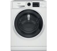 Lave-linge séchant posable: 9,0 kg Blanc 85x59.5x54