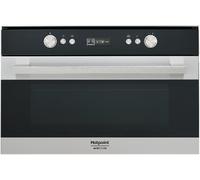 HOTPOINT MD 764 IX HA Four À Micro-Ondes Encastrable 31L Grill Inox Noir