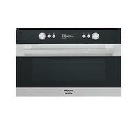 Micro-onde combiné - HOTPOINT MD 764 IX HA - 31 L - 1000 W - Noir