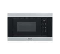 Hotpoint MF20S IX HA.1 Noir, Acier inoxydable Micro-onde simple Intégré 20 L 900 W