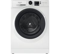 Hotpoint - NS 827 WB FR Lave-linge Hublot Posable - Capacité 8kg - Essorage 1200 tr/min - Technologie Vapeur et Moteur Induction - H 85 x L 60 x P 61 cm - Classe Énergétique A -10% - Blanc