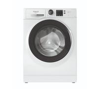 Hotpoint - NS1069CWKEUN Lave-linge Hublot Posable - 10 kg, 1400 tr/min, Moteur Inverter - Steam Hygiene, Départ Différé - Classe Énergétique A - Blanc