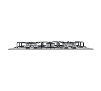 Hotpoint Table de cuisson PCN 641 T/IX/HAR Acier inoxydable Intégrée 60 cm Gaz 4 feux