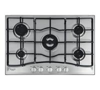 Hotpoint PCN 752 T/IX/HAR plaque Acier inoxydable Intégré (placement) 75 cm Gaz